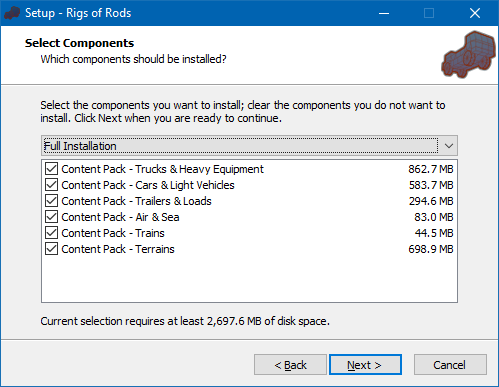 Rigs Of Rods Controls